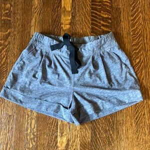 Lululemon gray dressy athletic shorts size 4